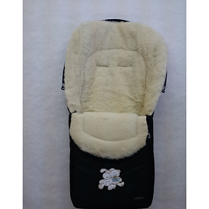 Спальный мешок в коляску №07 из серии North pole, цвет - черный (Womar, 00-0013361 _12 черный)